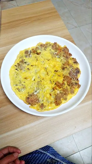 辣椒粑粑煎鸡蛋