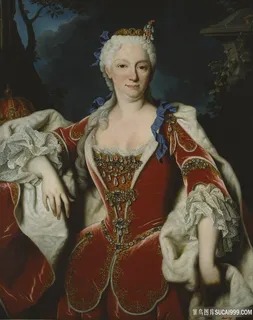 将军夫人肖像油画 将军夫人肖像油画