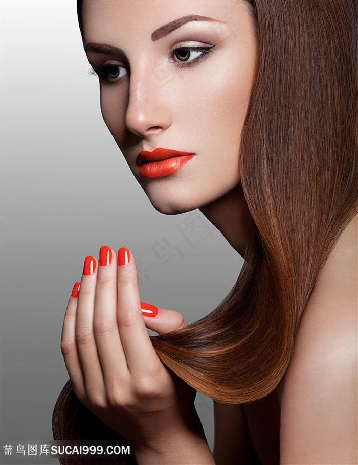 美女性感美甲高清图