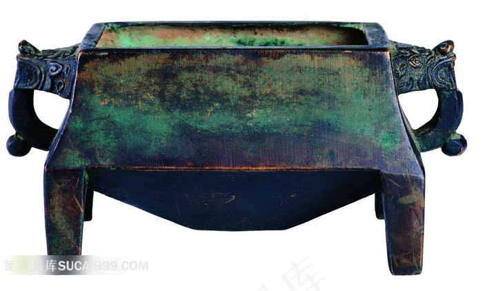 古典青铜炉文物