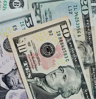 美元钞票纸币高清图片