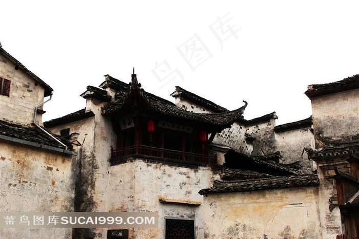 宏村抛绣球楼台图片欣赏