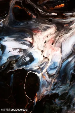 水彩抽象艺术油画挂画