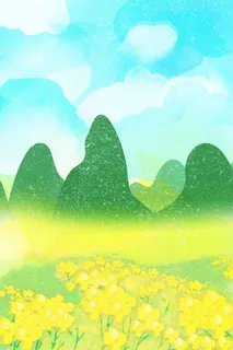 绿色背景 绿色海报背景