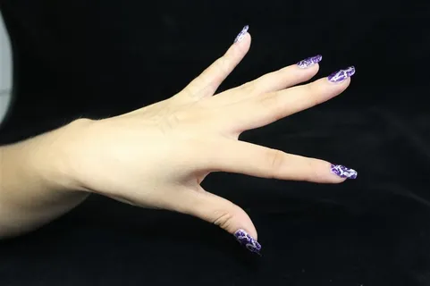 时尚美甲手模图片