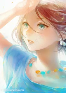 唯美可爱女生头像动漫图片