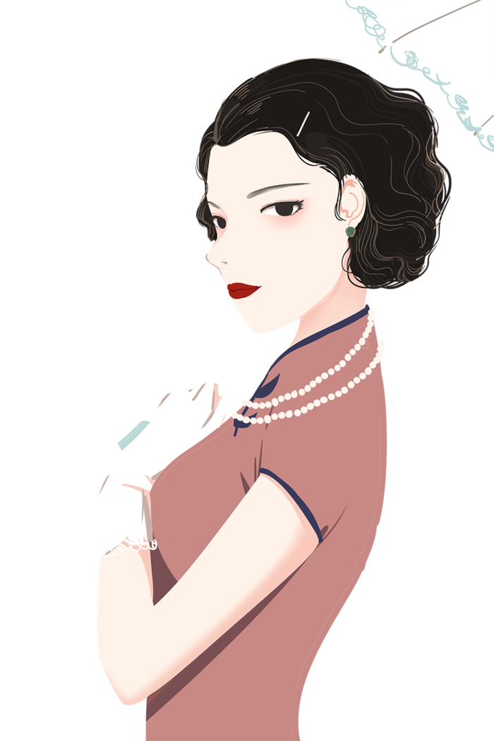 传统旗袍美女 (25)