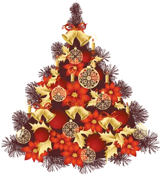 圣诞节平安夜圣诞树免扣素材圣诞元素