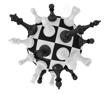 创意国际象棋高清图片