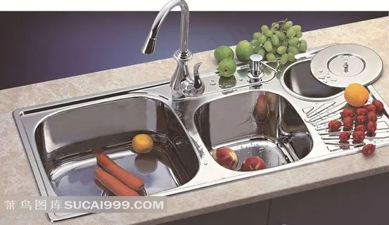厨房冲洗蔬菜的清洗盘