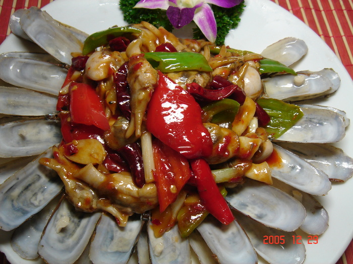 粤菜1586辣炒蛏子