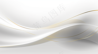 白金大气华丽线年会总结背景