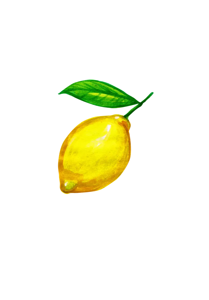 水果水彩画水果免扣素材