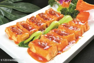 中华美食 酱烧豆腐 高清图片