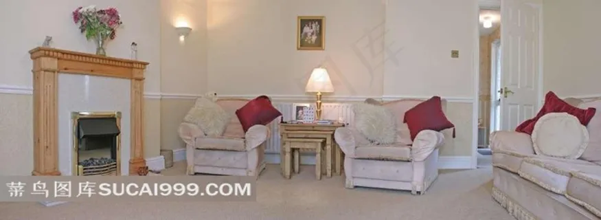 欧式白色沙发客厅