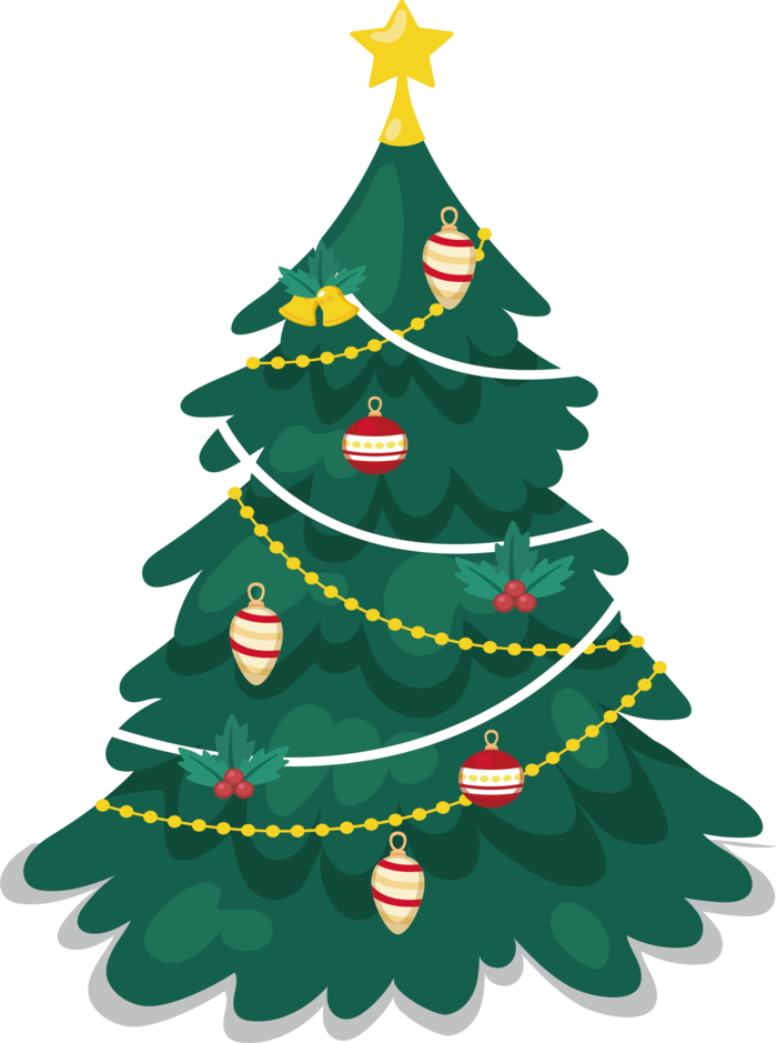 圣诞节平安夜圣诞树免扣素材圣诞元素