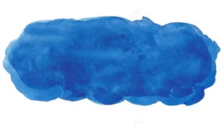 蓝色不规则水墨高清图片