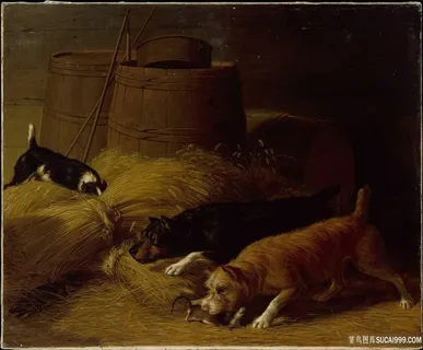 托马斯 · 赫威斯 · 欣克利,大麦堆里的老鼠 托马斯 · 赫威斯 · 欣克利,大麦堆里的老鼠