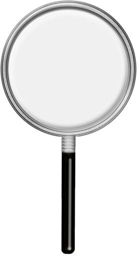 放大镜 PNG 图像免抠