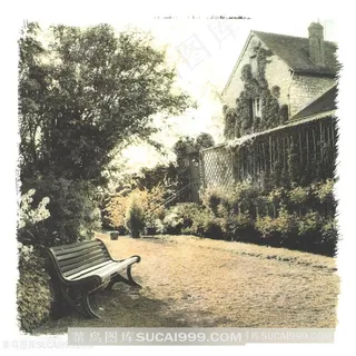 欧式老照片彩色照片