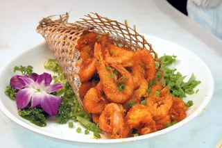 03 竹篓蛋黄虾－添丰楼