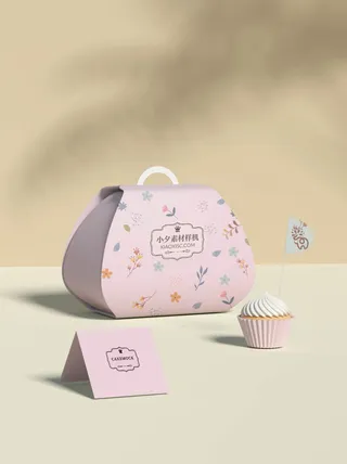 包装智能贴图样机VI效果PSD素材