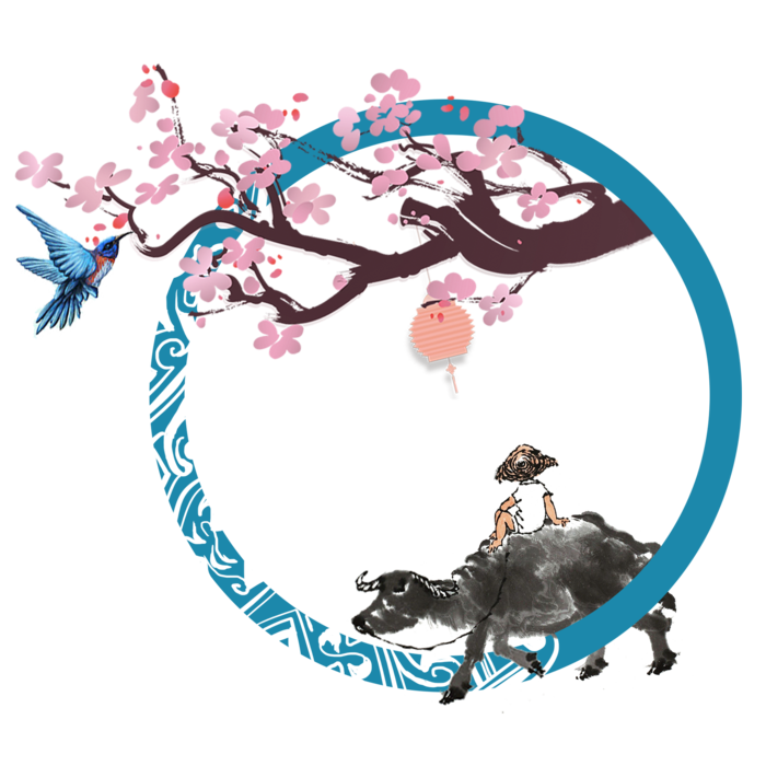  清明清明节设计元素牧童