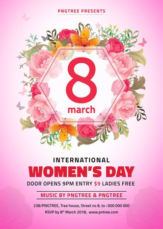 三八妇女节女神节背景