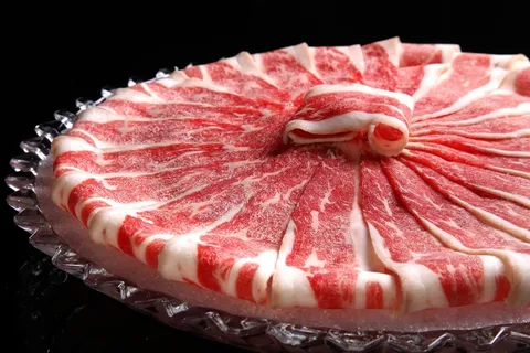 火锅配菜肉片肉类荤类羊肉牛肉肥牛肥羊