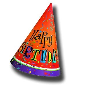 派对生日帽 PNG免抠(300x299)