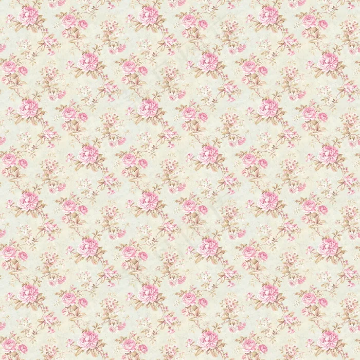 复古碎花背景图片