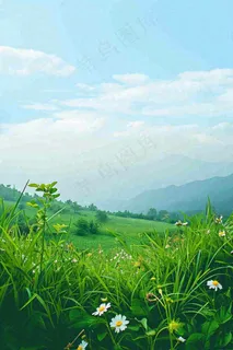 春天野外绿草繁花阳光明媚立春,春分,野外郊游,踏青,春游 春天野外绿草繁花阳光明媚立春,春分,野外郊游,踏青,春游