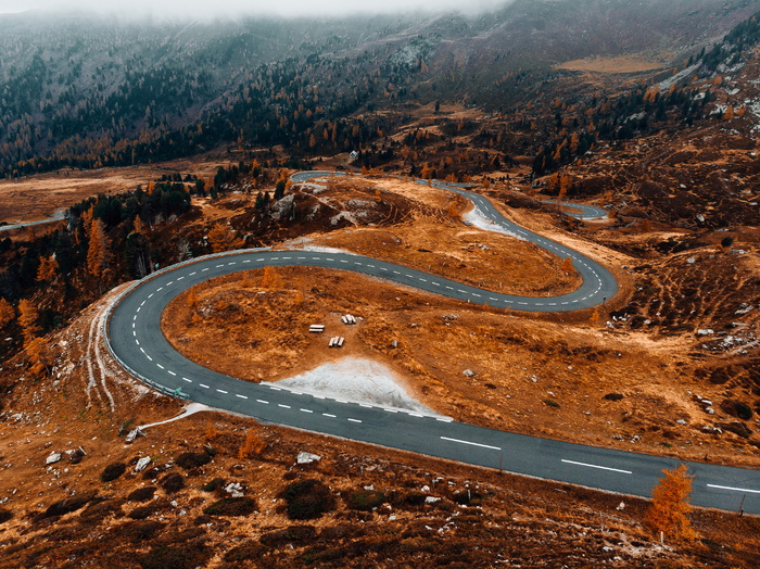 蜿蜒高速公路风景图片