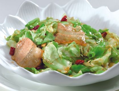 CXC05611咸肉手撕包菜