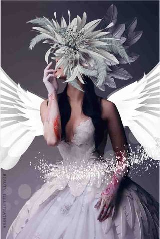 北欧美女装饰画