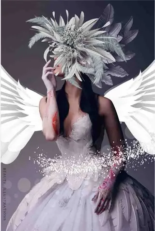 北欧美女装饰画