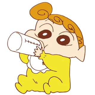 蜡笔小新可爱人物免扣素材