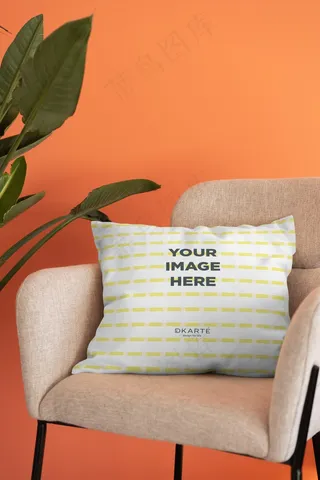 卧室床上用品被单床单枕头展示样机模板