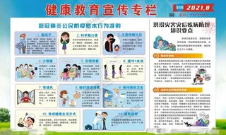 德尔塔病毒 疫情防控新冠肺炎疫苗健康海报x展板架psd设计cdr素材