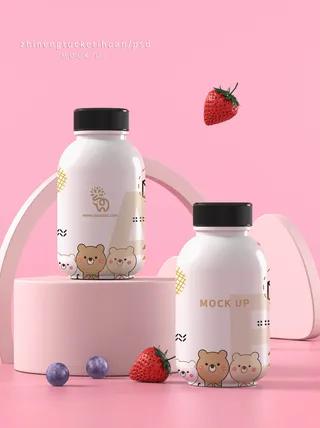 包装智能贴图样机VI效果PSD素材