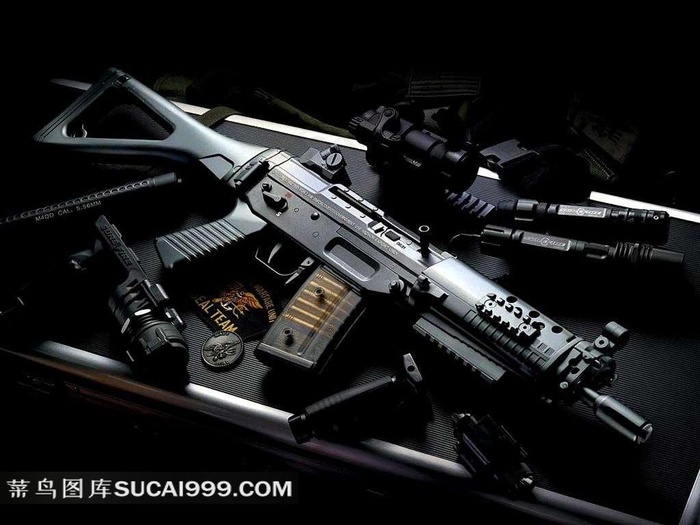 机关枪与其他零件