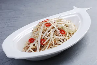 LCH0378东北大葱拌海伞