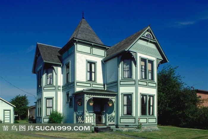 欧式别墅建筑图片