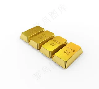 金砖金块金条财富