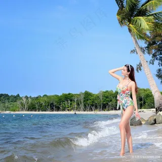 热带海边性感美人体图片 热带海边性感美人体图片