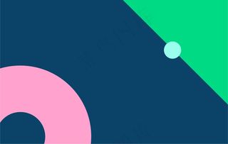 炫彩几何图形背景 几何艺术设计