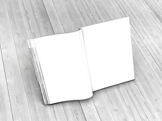 简约画册样机展示效果