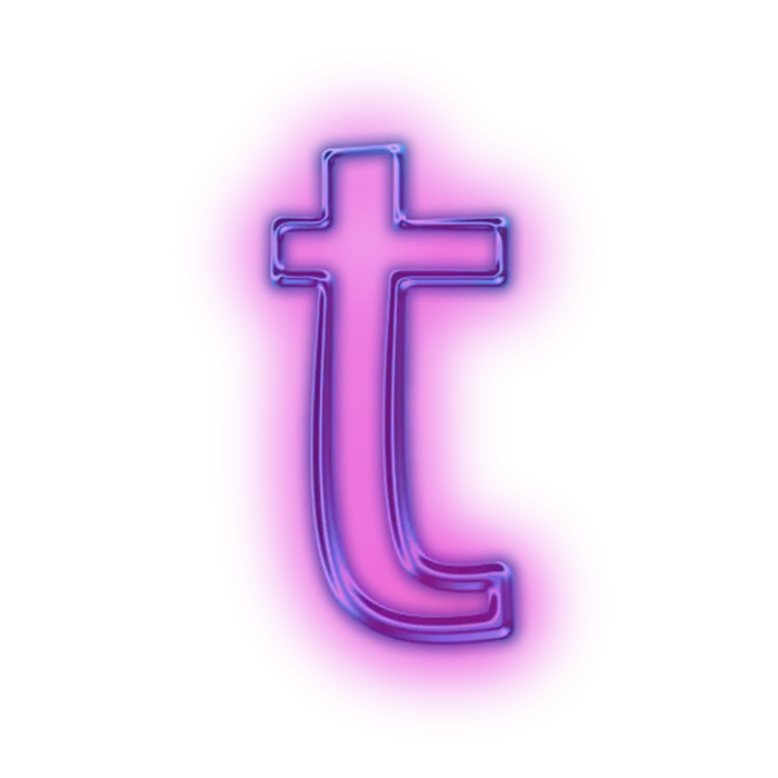 字母t光芒