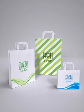 包装智能贴图样机VI效果PSD素材