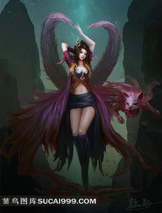 狐妖CG动漫图片